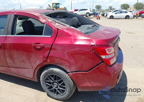 2017 Chevrolet Sonic Lt Auto from USA, damaged, VIN 1G1JD5SH0H4104591